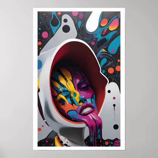 She Was Hot Enough to Melt Your Face Off Poster (Voorkant)