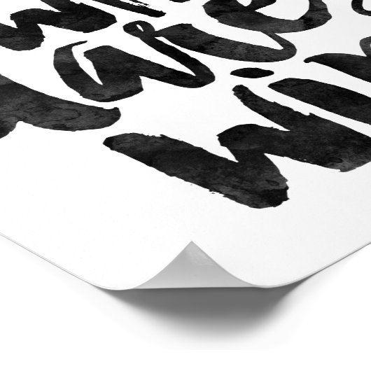 She Who Dares Wins Poster (Hoek)