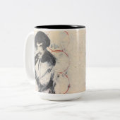 She Who Is... Tweekleurige Koffiemok (Voorkant links)