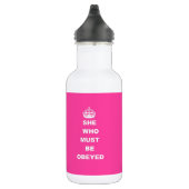 She who must be obeyed waterfles  (Rechts)