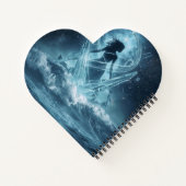 She Who Rises from the Crystal Sea Notitieboek (Achterkant)