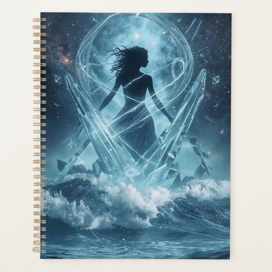 She Who Rises from the Crystal Sea Planner (Voorkant)
