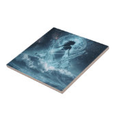 She Who Rises from the Crystal Sea Tegeltje (Zijkant)