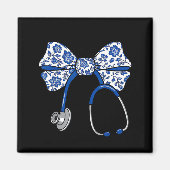 She Works With Willing Hands Proverbs 31 13 Christ Magneet (Voorkant)