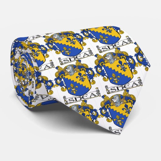 Shea Coat of Arms Stropdas (Opgerold)