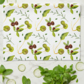 Shea/Coffee Bean Patterned Tea Towel Theedoek (Gevouwen)