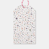 Shea Confetti Waterverf Stippen Gift Label Cadeaulabel (Achterkant)