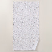 Shea Confetti Waterverf Stippen Strandlaken (Voorkant)