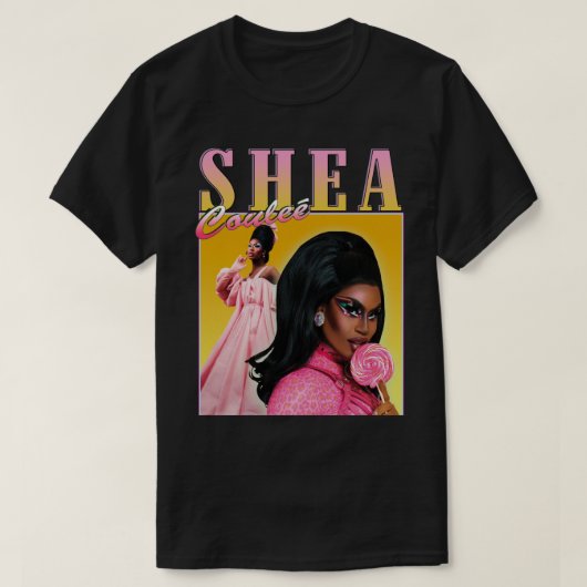 Shea Coulee  retro design Canvas tas T-shirt (Design voorkant)