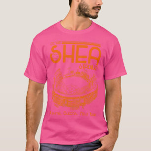 Shea Stadium New York Baseball Mok T-shirt