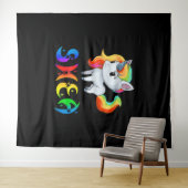 Shea Unicorn Wandkleed (In Situ (horizontaal))