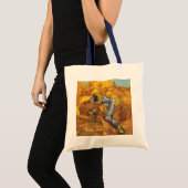 Sheaf Binder (after Millet) by Vincent van Gogh Tote Bag (Voorkant (product))