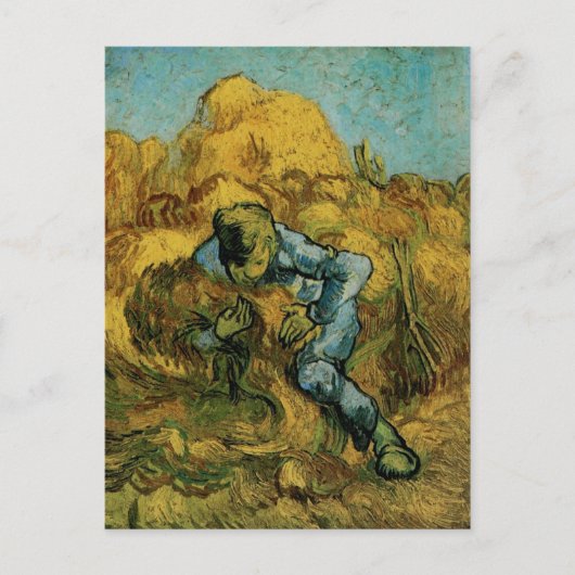 Sheaf-Multomap (na Millet), Van Gogh Fine Art Briefkaart (Voorkant)