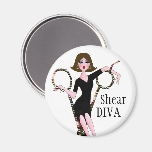 "Shear DIVA" Magnet (Voorkant / Achterkant)