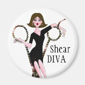 "Shear DIVA" Magnet (Voorkant)