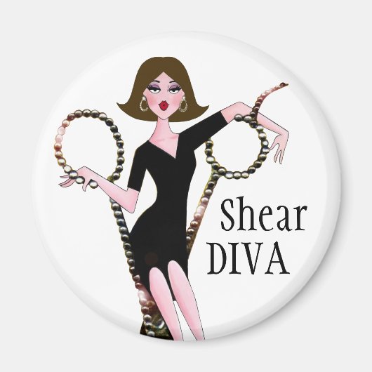 "Shear DIVA" Magnet (Voorkant)
