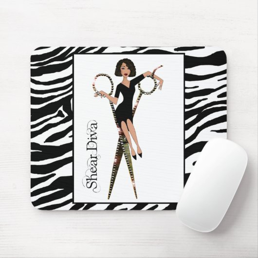 "Shear DIVA" Mousepad Muismat (Met muis)