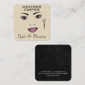 Shear Modern Rustic Hair Beauty | Stijllijst Afsprakenkaartje (Voorkant / Achterkant)