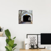Sheard's Mill Overdekte Brug Poster (Thuiskantoor)