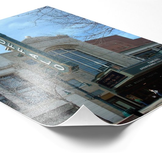 Shea's Performance Art Center Buffalo NY Foto Afdruk (Hoek)