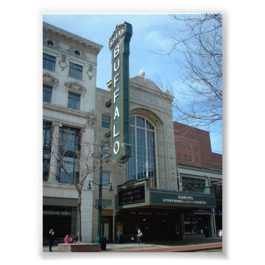 Shea's Performance Art Center Buffalo NY Foto Afdruk (Voorkant)