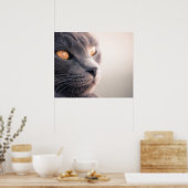 Sheba Cat Poster (Keuken)