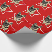 Sheba the Bulldog Cadeaupapier (Hoek)