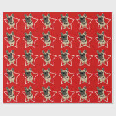 Sheba the Bulldog Cadeaupapier (Vlak)