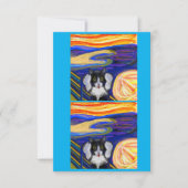 Sheba's Schreeuw, Parodie Art Kaart (Voorkant)