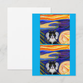 Sheba's Schreeuw, Parodie Art Kaart (Voorkant / Achterkant)