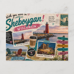 Sheboygan Wisconsin Ansichtkaart Briefkaart