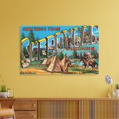 Sheboygan, Wisconsin (Indiërs # 2) Canvas Afdruk (Insitu (Woonkamer))