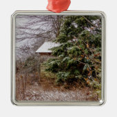 Shed Abandoned Metalen Ornament (Voorkant)