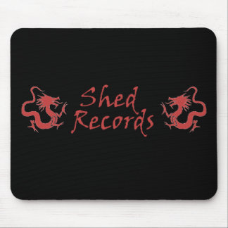 Shed Records Red Mousepad Muismat