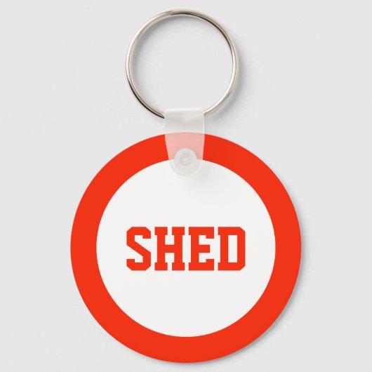 Shed Sleutelhanger (Voorkant)