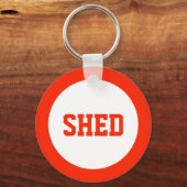 Shed Sleutelhanger (Voorkant)