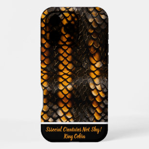 Shed snakeskins creëer natuur kunst iPhone 16 pro max hoesje