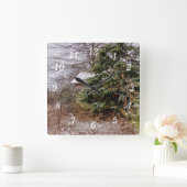 Shed verlaten wandklok (Huis)