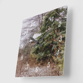 Shed verlaten wandklok (Hoek)