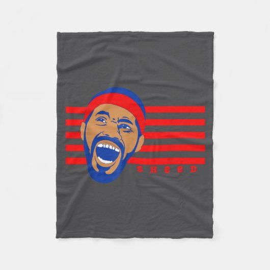 Sheed, Basketball Legends, Rasheed, Don't Lie, Wal Fleece Deken (Voorkant)