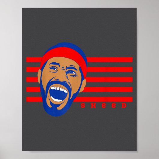 Sheed, Basketball Legends, Rasheed, Don't Lie, Wal Poster (Voorkant)