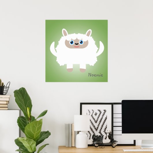 Sheeepy Poster (Thuiskantoor)