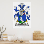 Sheehan Family Crest Poster (Keuken)