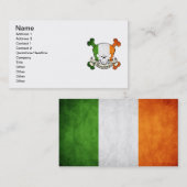 Sheehan Irish Skull Visitekaartje (Voorkant / Achterkant)