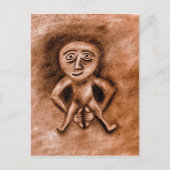 Sheela Na Gig Briefkaart (Voorkant)