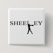 Sheeley buton vierkante button 5,1 cm (Voorkant)
