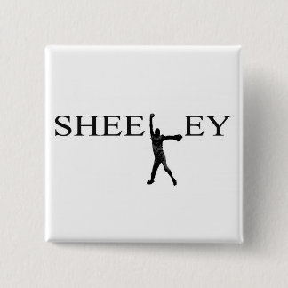 Sheeley buton vierkante button 5,1 cm