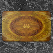 Sheen mesmerizing semicircular badmat