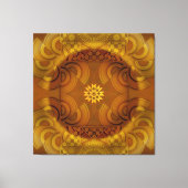 Sheen mesmerizing semicircular canvas afdruk (Voorkant)