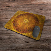 Sheen mesmerizing semicircular muismat